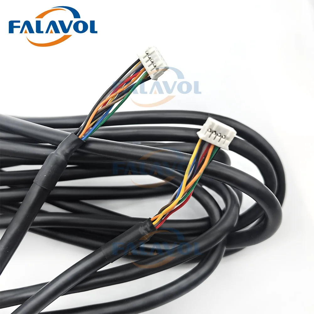 FALAOVL 9Pins Long Signal Cable for Senyang Board For Epson I3200/I1600/4720/5113 ECO Solvent Printer For Different Size Machine