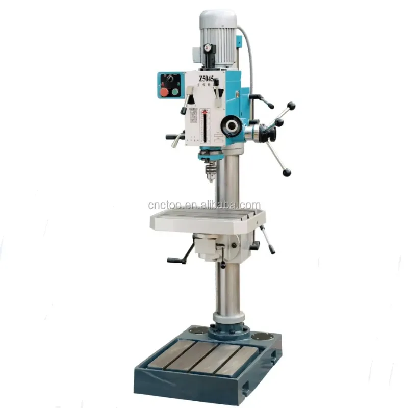 Vertical Electric Drill Z5045 Column Drilling Machine 45mm Max Drilling Capacity 1.5KW Motor 220V/380V High-Accuracy