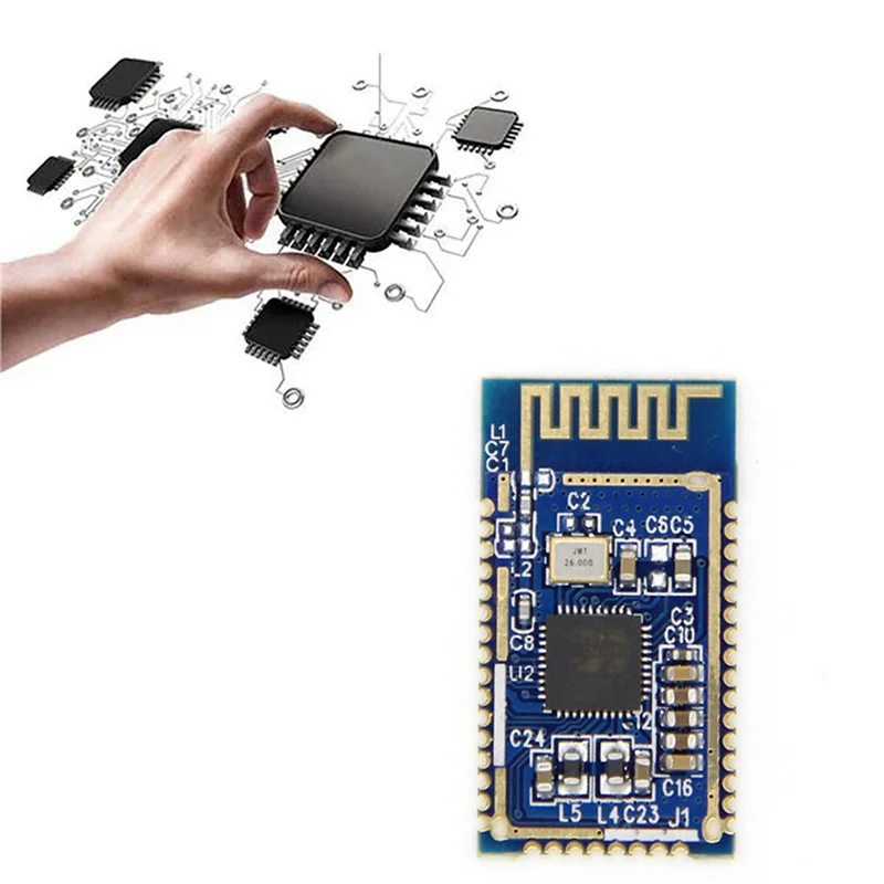 Bluetooth V5.0 Stereo Bk3266 Module Bij Hernoemde Seriële Besturing Ontvanger Zender All-In-One Module