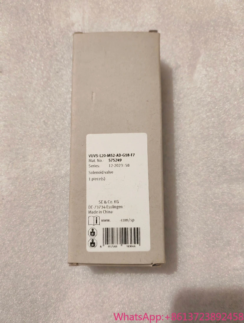 

Brand New VUVS-L20-M52-AD-G18-F7 575249 spot inventory