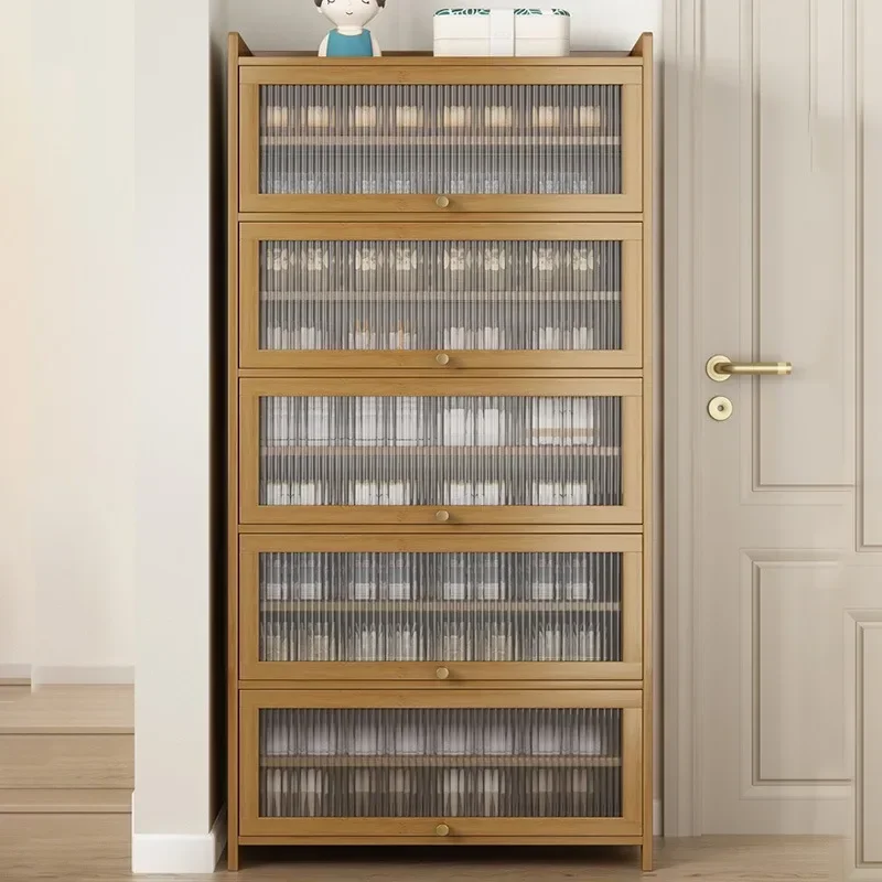 Modern Range Shoe Cabinets Holder Closet Dispenser Vertical Entrance Hall Shoe Rack Simple Porta Zapatos Home Furniture