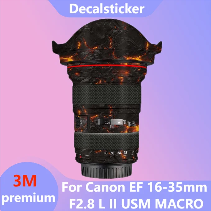 

Для Canon EF 16-35 мм F2.8 L II USM макро наклейка на рассеиватель защитная пленка наклейка против царапин защитное покрытие EF16-35 F/2.8L