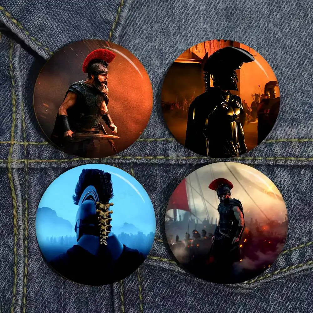 Movie T-The O-Odyssey Soft Button Pin Bright Printed Icon Gift For Friends Badge Collar Brooch Lapel Pin Metal