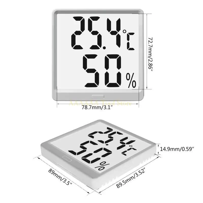 A2BE simple Thermomètre Digital Thermomètre Hygromètre intérieur Mini Température Monitor d'humidité METTRE POUR