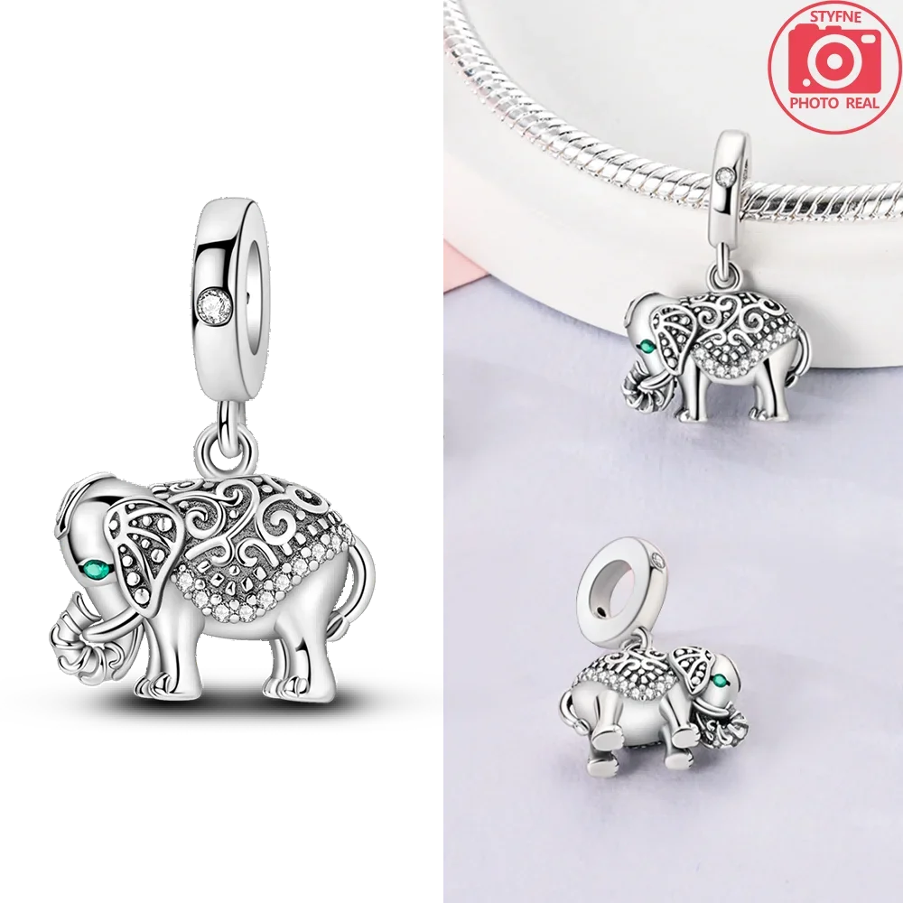 Silver Charms Beads Animal Designs for DIY Accessories
