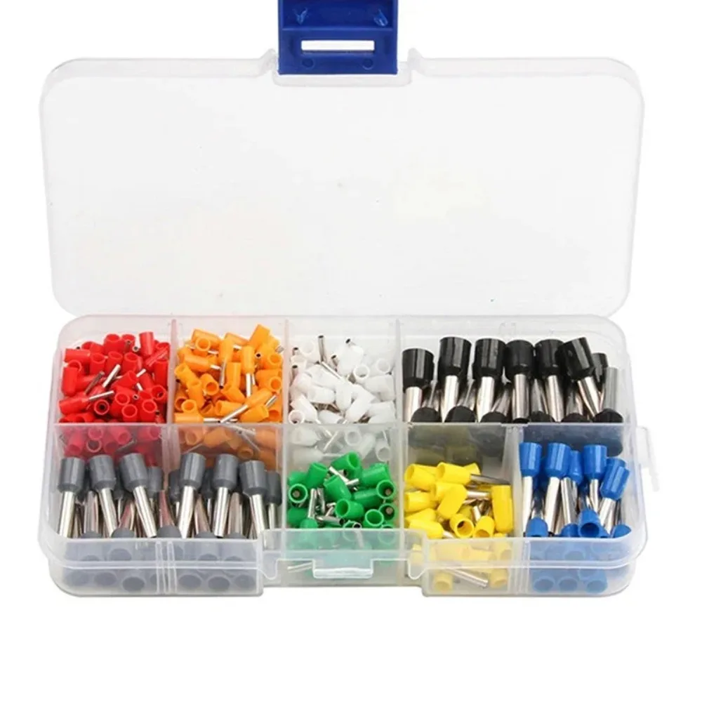 

Insulated Crimp Terminators Wire Connectors Kit Various Sizes Electrical Accessories Suit For Industrial Use