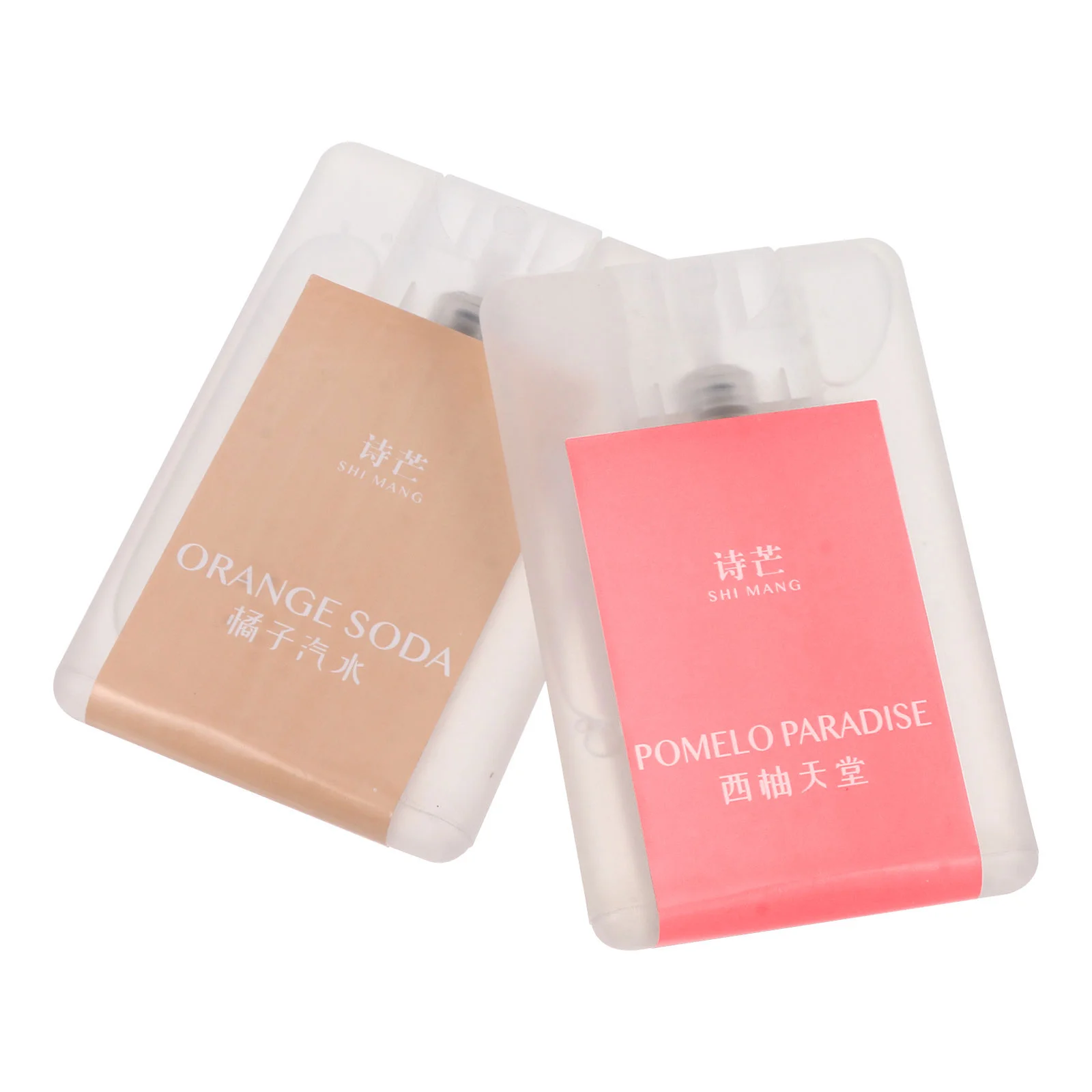 

2 Pcs Womans Perfume Card Men 20ML Fresh Portable Solid Female Fragrance Household Student