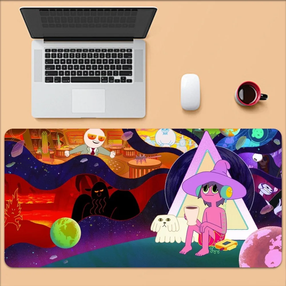 The Midnight Gospel Mouse Pad Large Gaming Compute Gamer PC Keyboard Mouses Mat