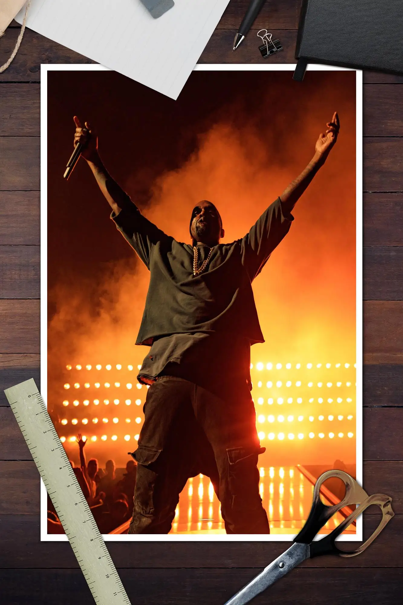 Póster artístico en lienzo de Kanye West, la vida de Pablo, impresión de imágenes artísticas de pared, carteles modernos para decoración de dormitorio familiar