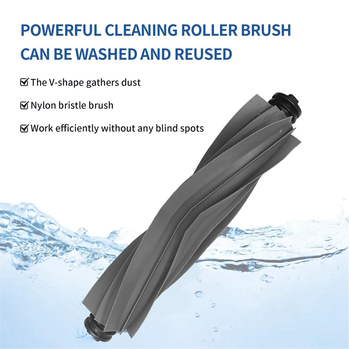 2 pçs para dreame l10s pro ultra calor aspirador de pó peças reposição principal escova capa rolo borracha escova