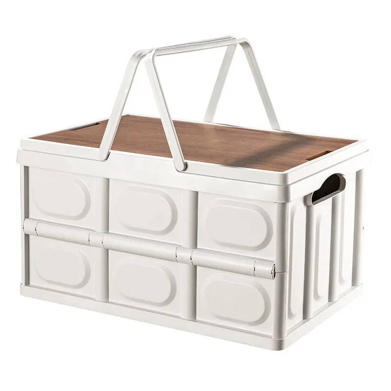 

Golden Cat Thickened Outdoor Folding Storage Box Camping Camping Car Trunk Storage Box Home Creative Organizing Box