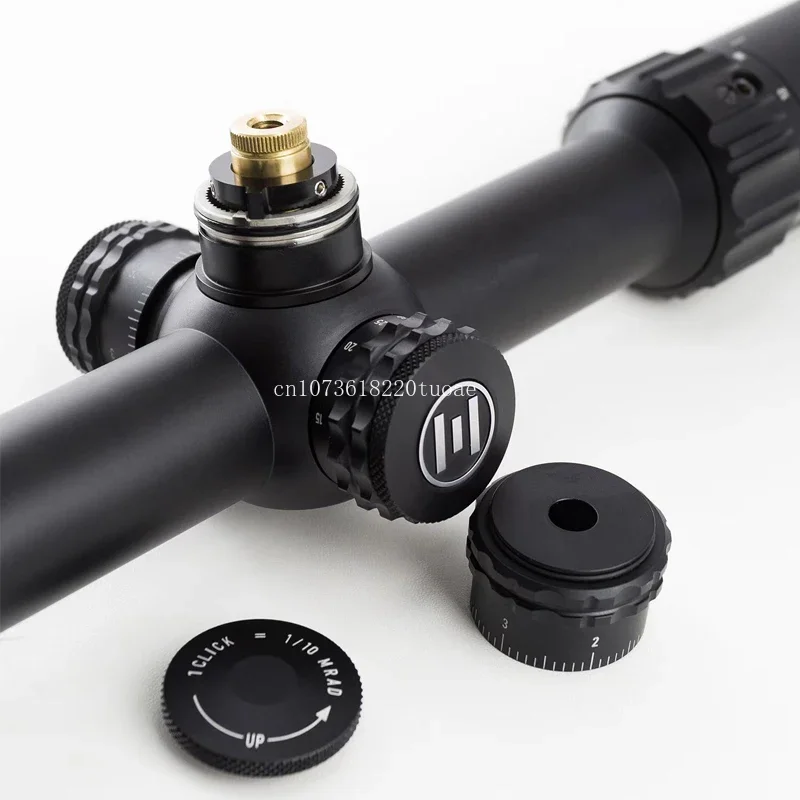 【الأصلي】نطاق بندقية البصريات HELIX 6-24x50 FFP الطائرة البؤرية الأولى، قفل Zerostop، APR-2D MRAD شبكاني #5