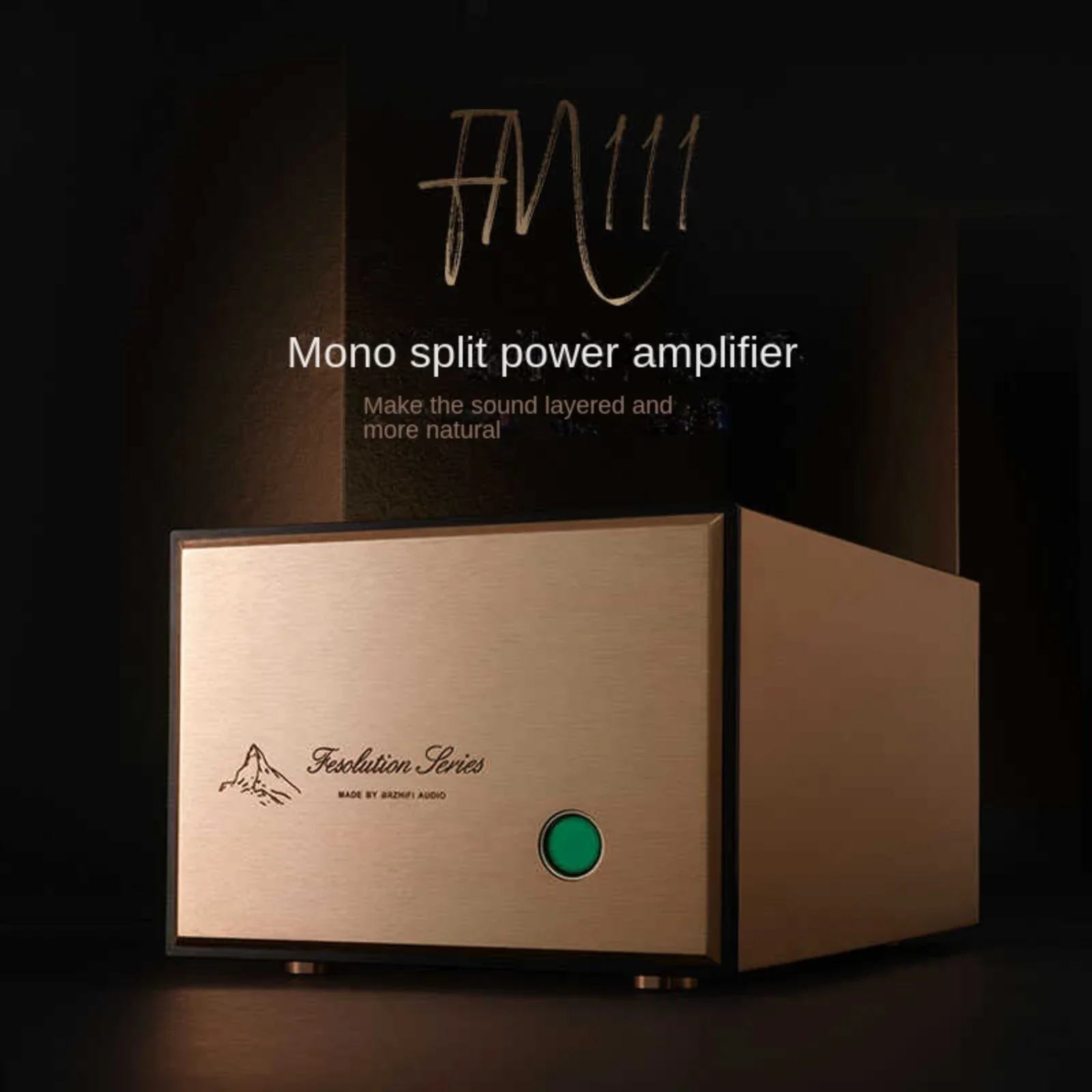 AMXEKR 1:1 Replica FM111 Line Mono Split 360W*2 High-power Amplifier Hifi Fever Amplifier Home Power Amplifier