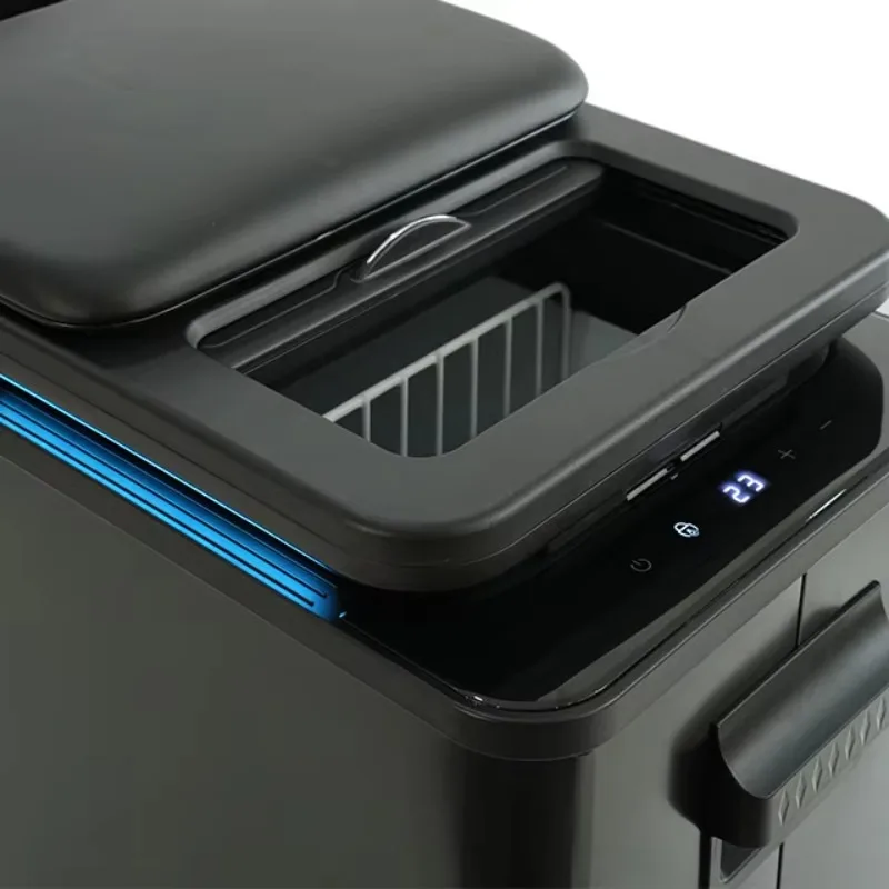 Applicable to Benzz Sprinter 524 324 Armrest Box Central Storage Box 37L Large Capacity Compressor Refrigerator USB Modification