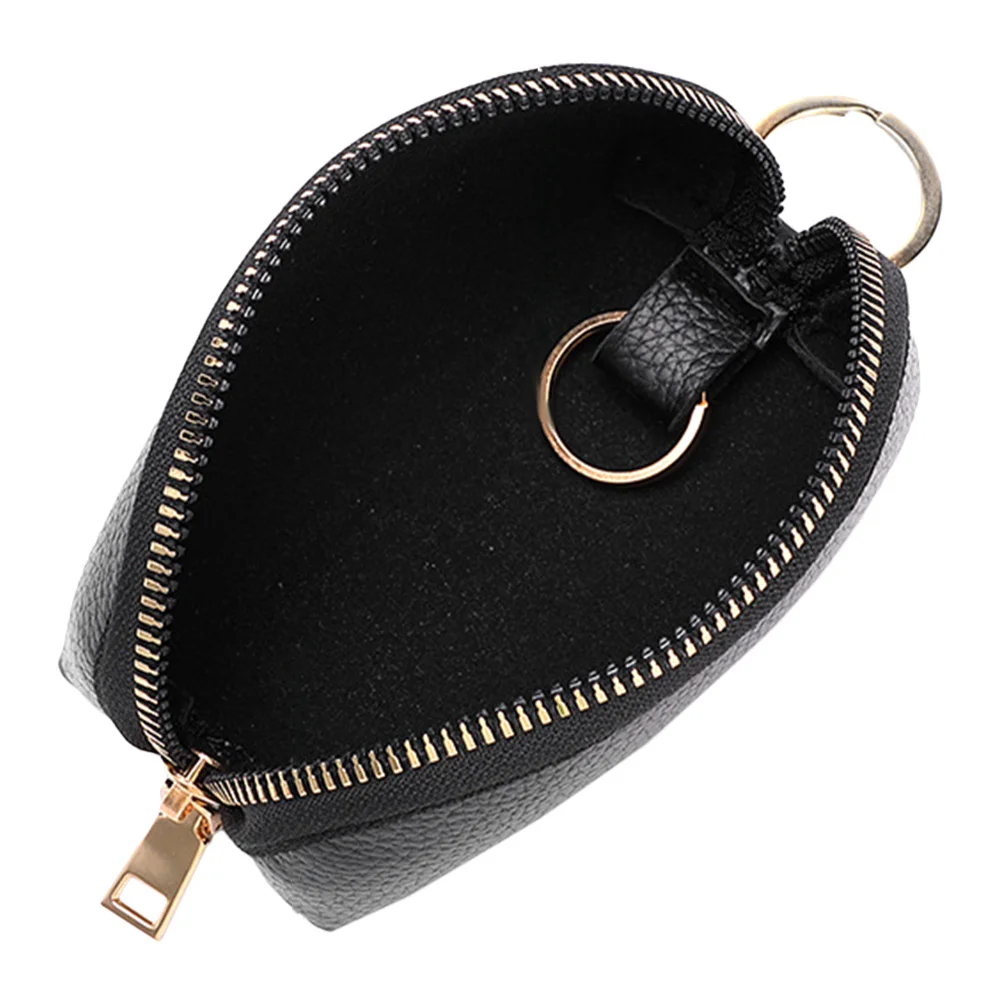Bolsa para llaves de coche para hombre, organizador de llaves de PU para múltiples llaves, soporte para billetera, estuche compacto y elegante, accesorio para llavero