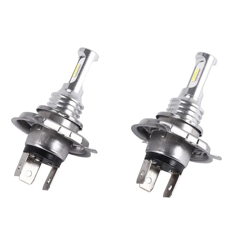 AY03-H4 9003 HB2 Kit de bombillas de faros LED Alto Bajo Brillo 35W 4000LM 6000K Blanco