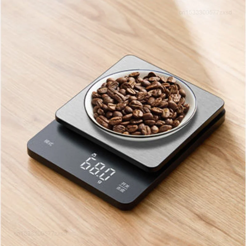 New Xiaomi SENSSUN Electronic Scale Coffee Scale Electronic Home Kitchen Scale Peeling Baking High-precision No Timing Function