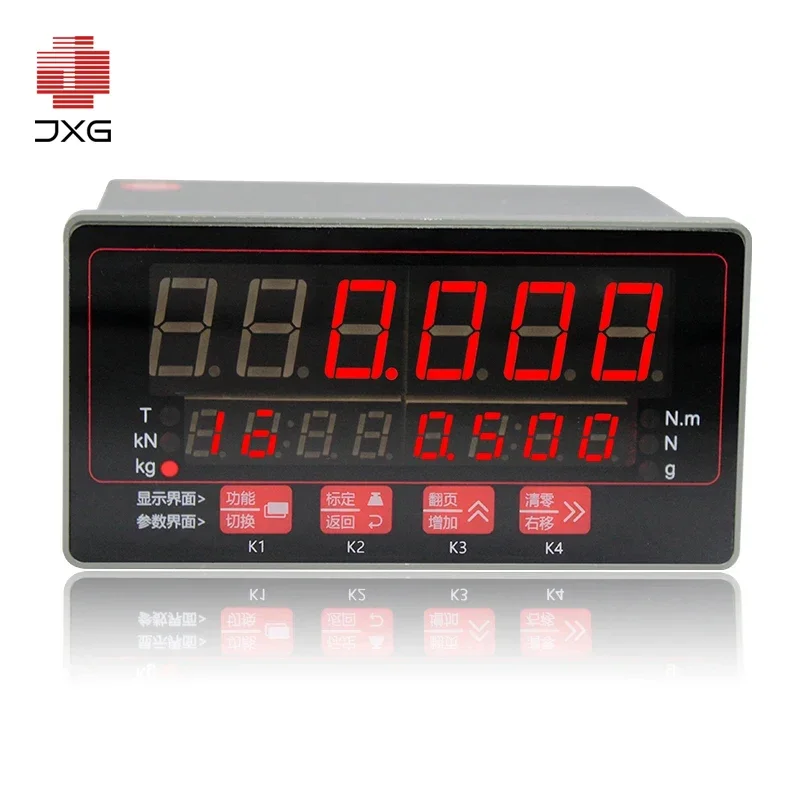 RS485 Multi-Channel Load Cell Dynamometer, Adjustable Digital Weight Tester with Control Display Indicator