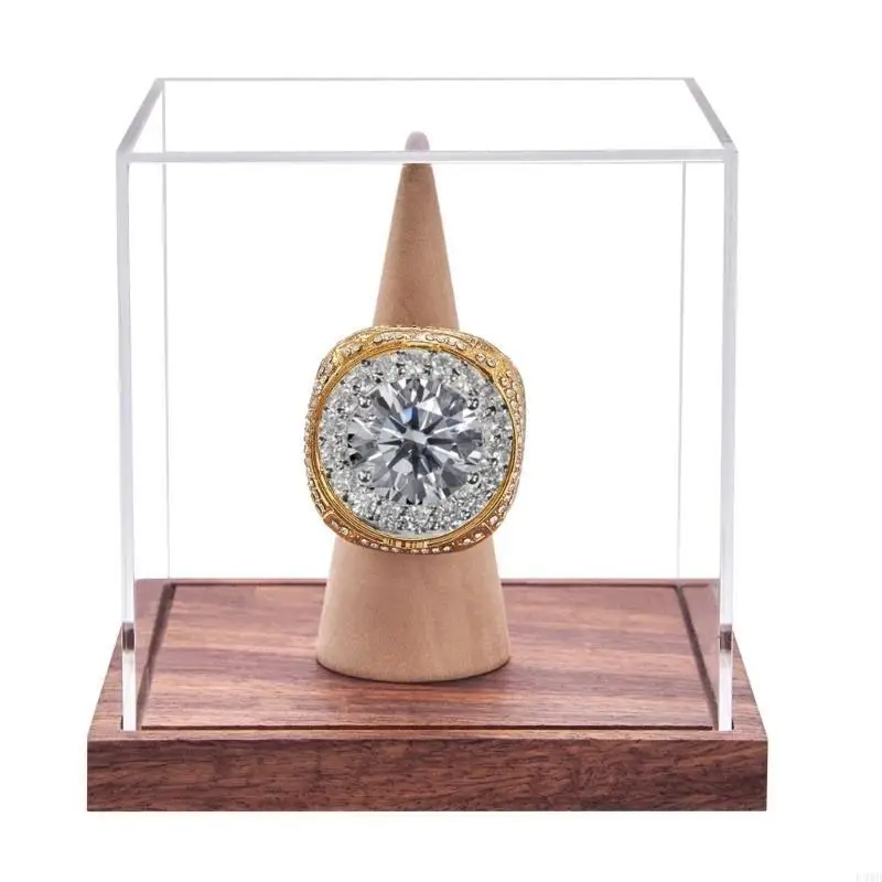 منظمي حلقات الحلقات الأكريلية الخشبية لحلقات البطولة واضحة مع تخزين حلقات رياضية وقائية تخزين F3MD