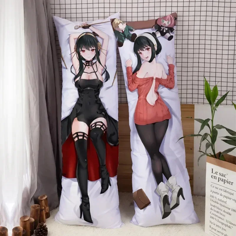 CosplayAnime SPY×FAMILY Thorn Princess Yor Forger funda Dakimakura Otaku Waifu abrazando el cuerpo almohada con estampado de 2 caras Cov NM110