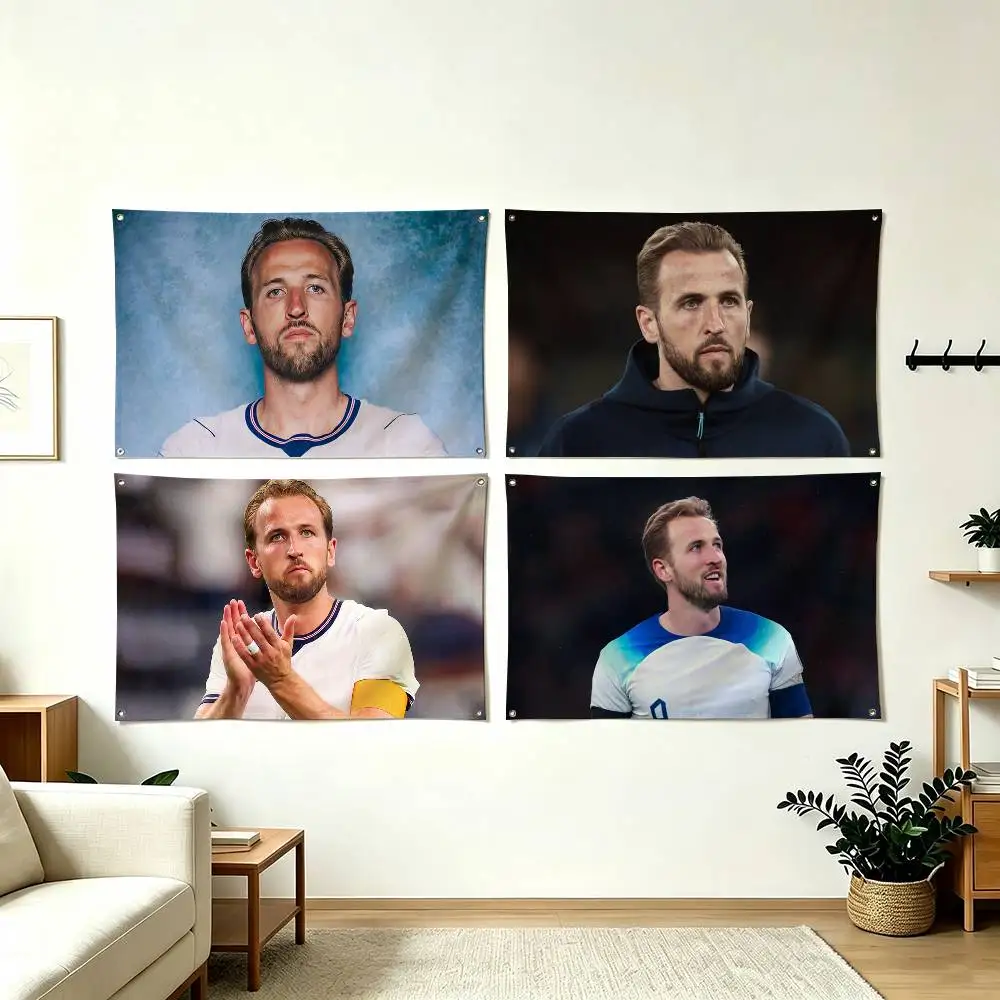 H-Harry Kane Football Player Flag Suitable For Party Club Outdoor Interior Wall Decoration Banner Fans Gift