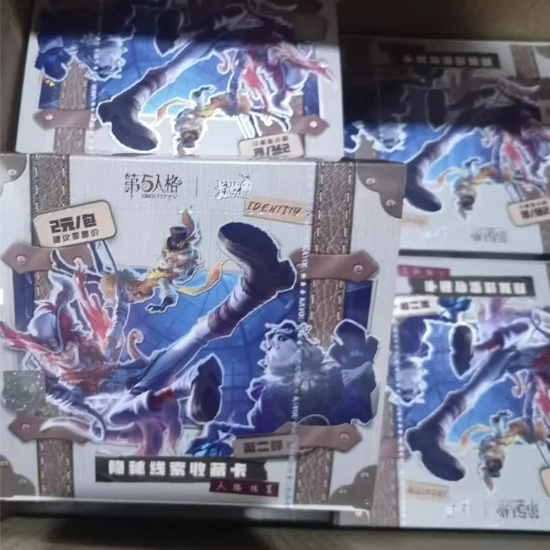 Genuine KAYOU Cards Identity Ⅴ Hidden Clues Chapter Personality Profile Adventure Stories Game Collection Card Toy Gifts