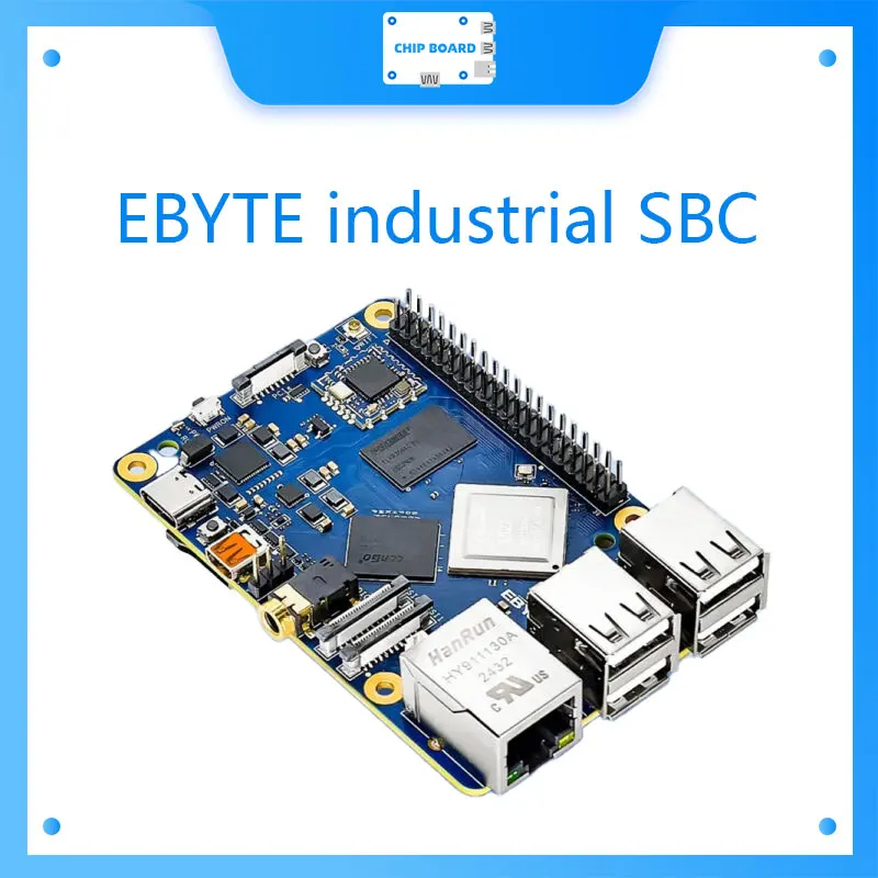 

EBYTE A527/T527 Industrial SBC: Dual 4K Camera, AI, 4GB RAM, Pi-Compatible GPIO
