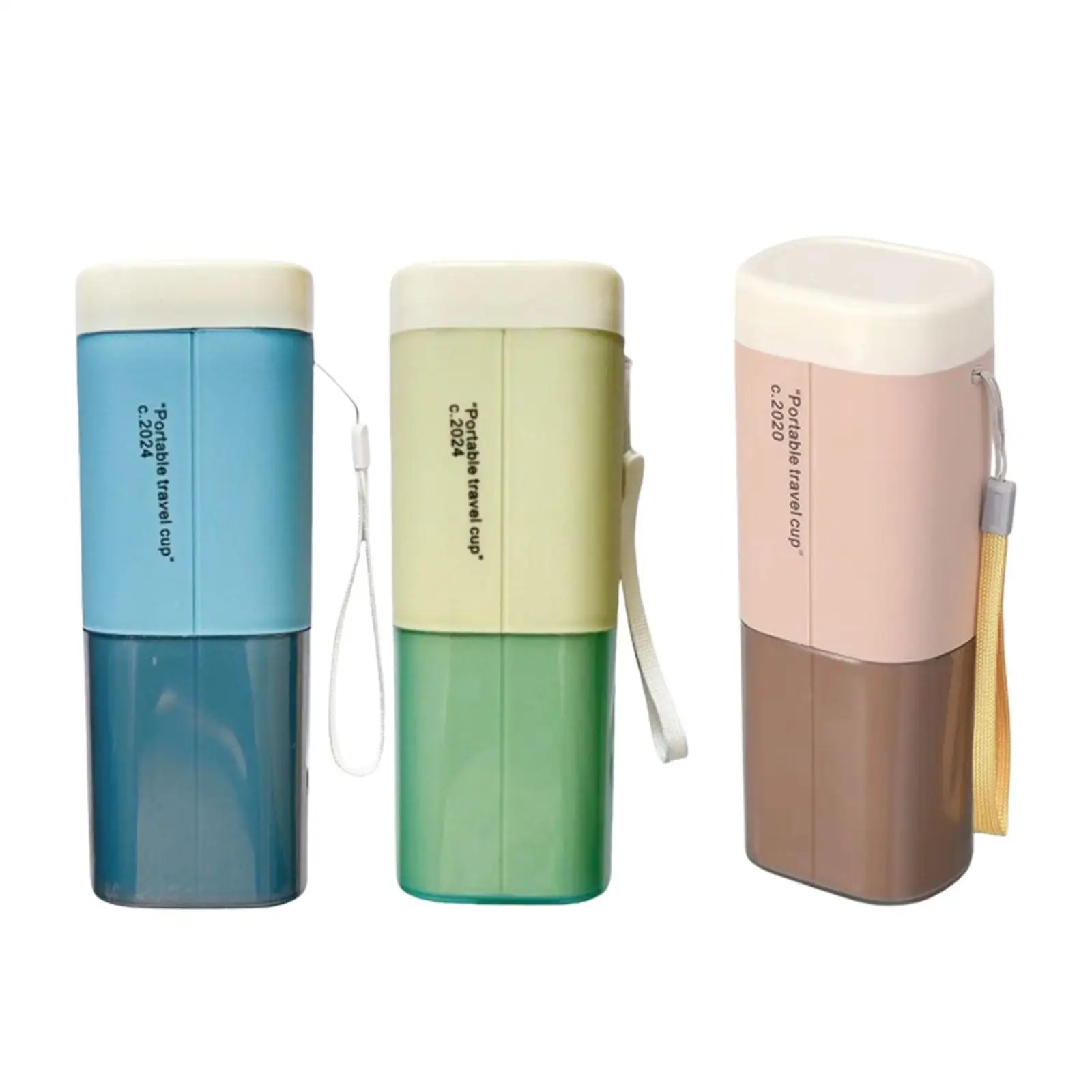 Travel Toothbrush Cup Toothbrush Container Toothpaste Storage Box Storage Box for Bathroom Accessories Outdoor Hotel Travel Home