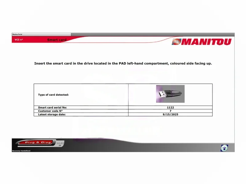 AutoEPC  MANITOU DIAGNOSTIC KIT (DIAG4)