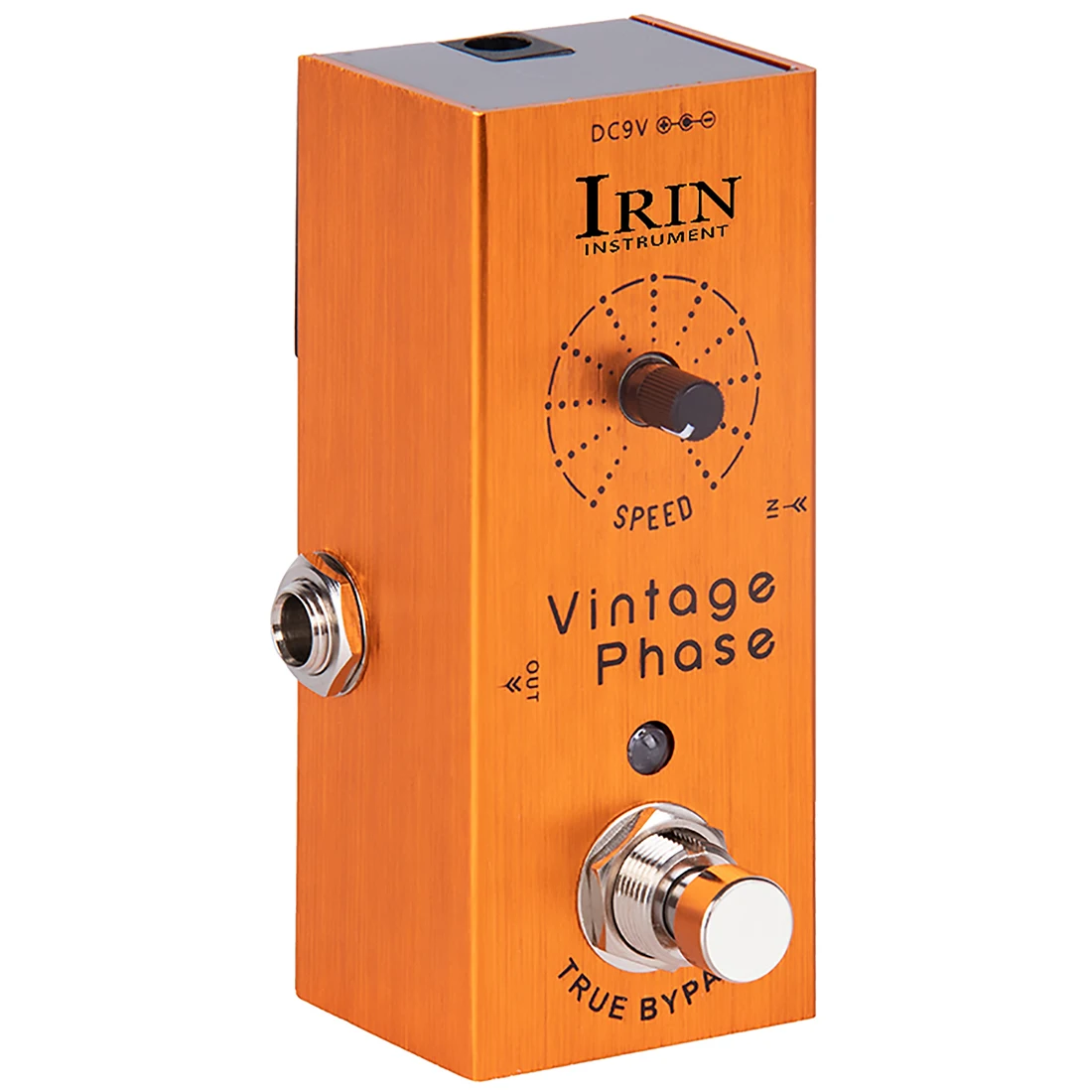 IRIN AN-10 Electric Guitar Classic Phase Effector Metal Outer Box with Frosted Texture Electric Guitar Pedal Lossless Portable