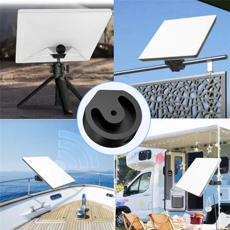 Classy-Non-Slip 1/4 Screw Tripod Adapter For Starlink Mini Aluminum Alloy Tripod Head Adapter Bracket