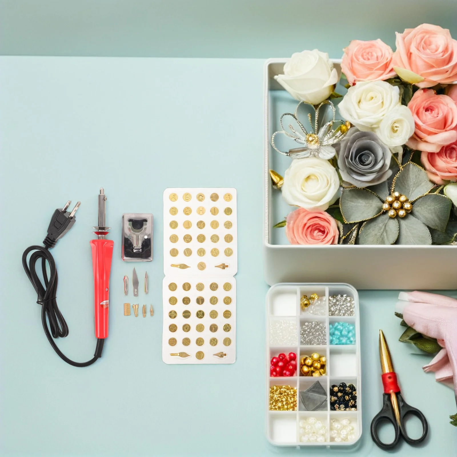 

1Set Wood Burning Soldering Iron Set High Temperature Rapid Heating Engraving Tool Pen Kit Wood Carving Marker Pen for DIY Craft