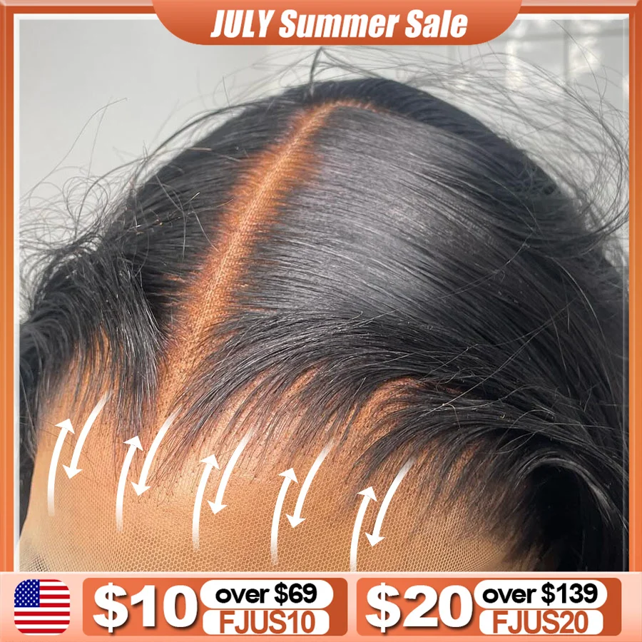 BEEOS Ultra Fitted 13X6 HD, peluca frontal completa de encaje transparente, cabello humano liso como la seda, encaje HD similar a la piel, 100% cabello humano brasileño