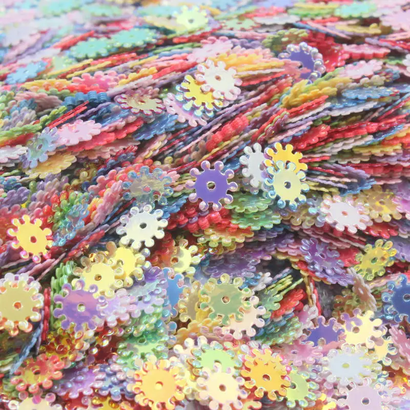 500-2500Pcs Round Sequins For Dancing Outfit Clothing Sewing Supplies Craft DIY Nail Art Earrings Accessory Handmade Material