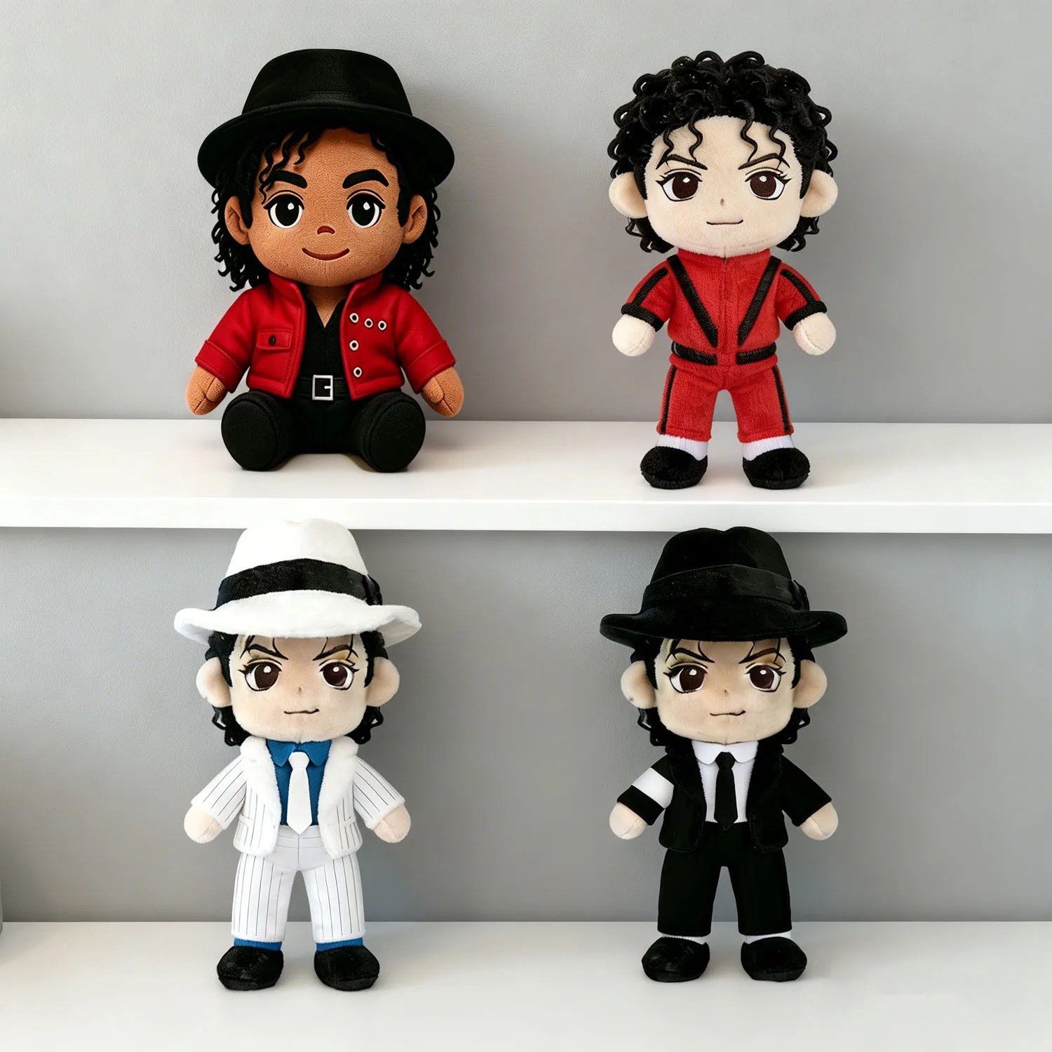 25cm-マイケル・ジャクソン-ぬいぐるみ-人形-飾り-パーティー-mj-誕生日プレゼント