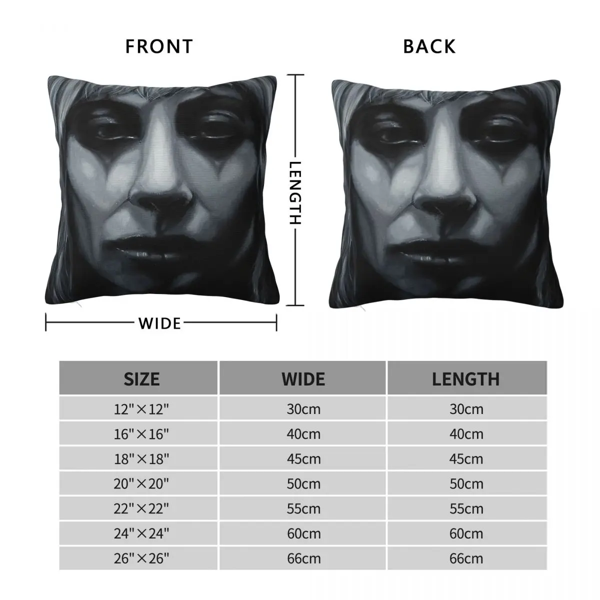 Lady Gaga Joker Folie A Deux Pillowcase Polyester Linen Velvet Pattern Zip Decor Pillow Case Car Cushion Case Wholesale