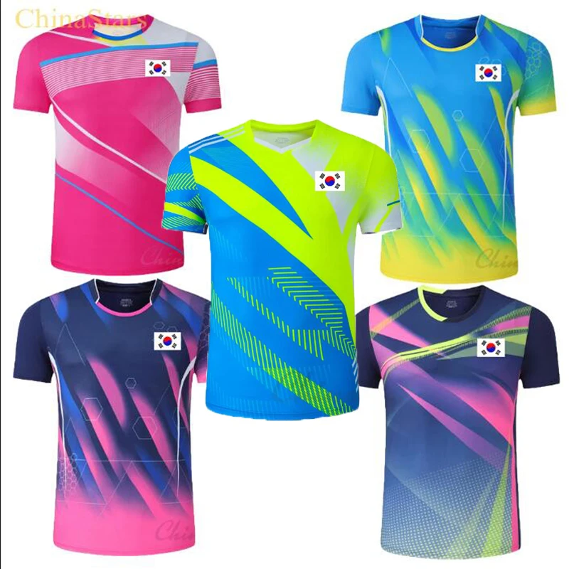 New Sport T-Shirts Men Women Tennis Top Tee Girls Badminton Jerseys Children Table Clothing Fitness Grym Tennis Sport Shirts