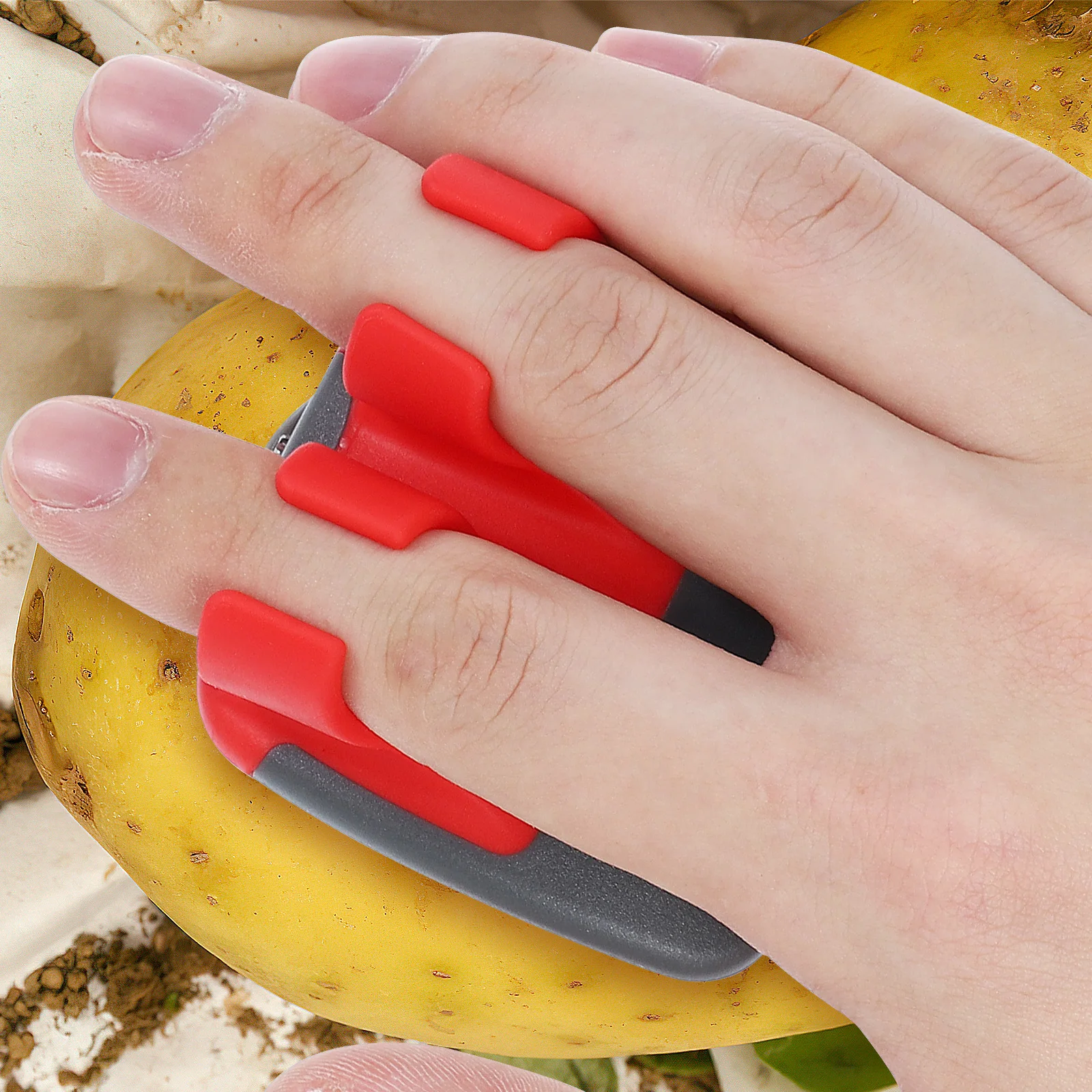 

3pcs Stainless Steel Vegetable Fruit Peelers Multi functional Kitchen Tools Potato Paring Device Easy Grip