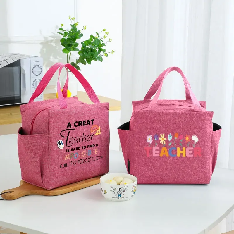 Multi-purpose Pink Insulated Portable Bag, Creative Design and Practical Combination, The Perfect Choice To Express Respect