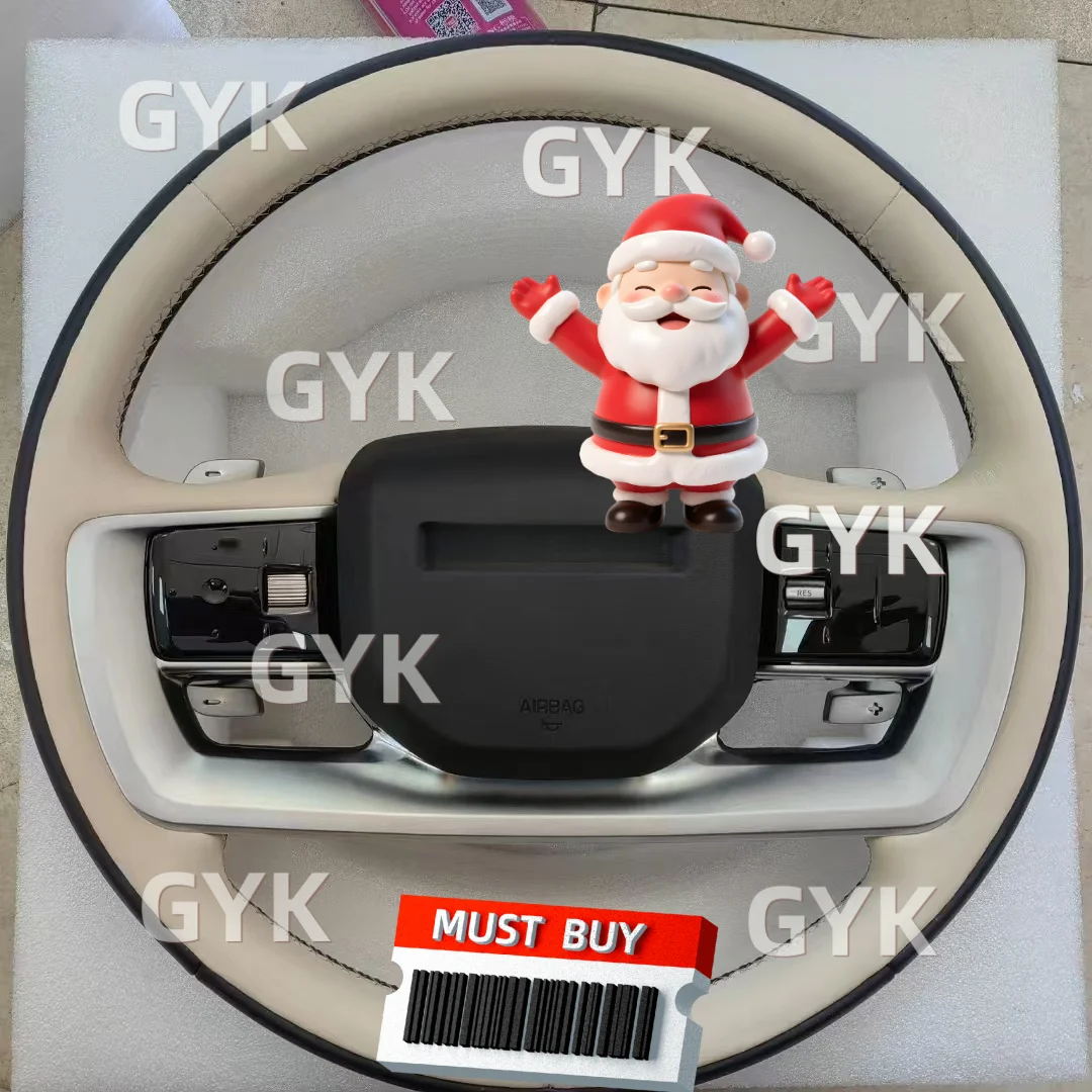 

High Quality Customized White Wooden Auto Car Steering Wheel for Range Rover Vogue