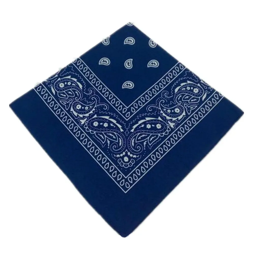 Unisex Männer Frauen Bandana Haarband Cowboy Herren Biker Sport Kopfbedeckung Handgelenk Haarwickel Einseitiger Kopfwickel Schal Paisley