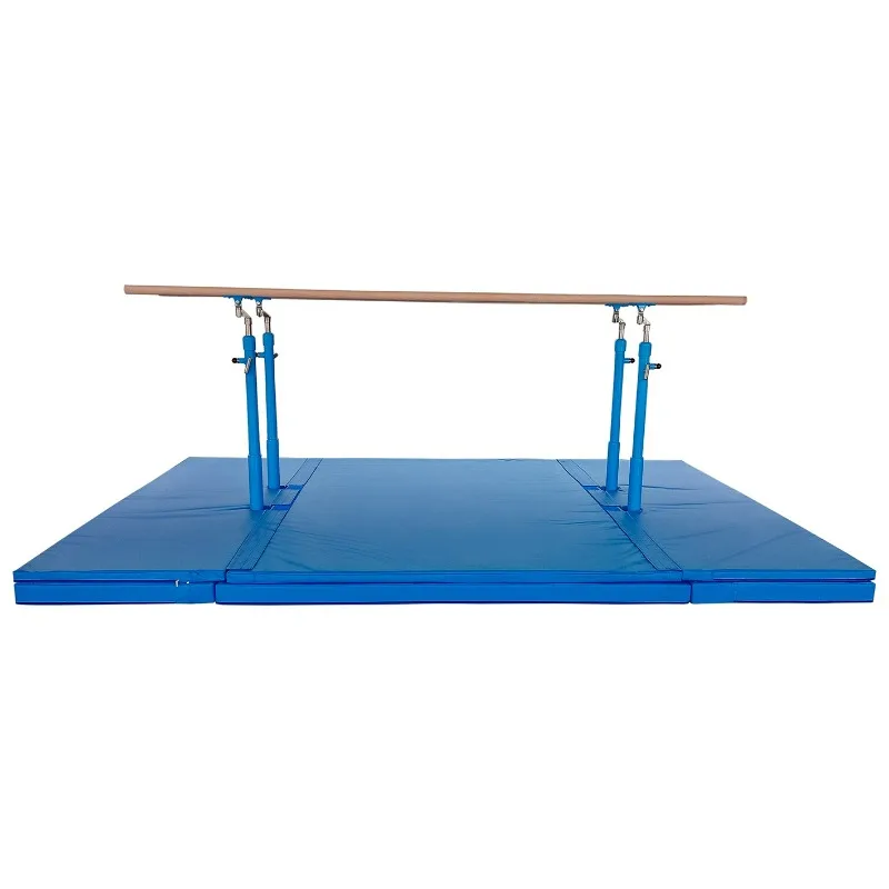 

Профессиональное оборудование для тренировок в спортзале: параллельные брусья для художественной гимнастики с удобным напольным матом, безопасные для фитнеса