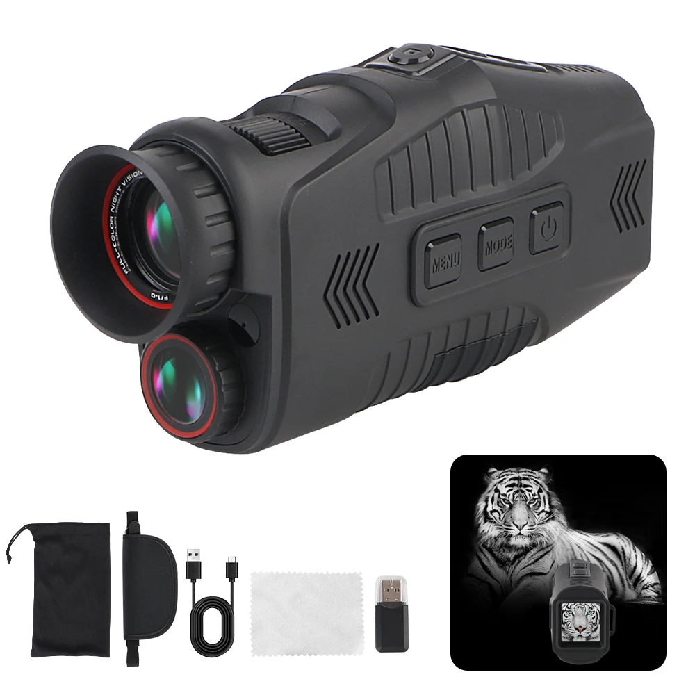 Multifunctional Infrared Camera Outdoor Day Night Dual Use Full Ultra Light Infrared Telescope R11 Monocular Night Vision Device