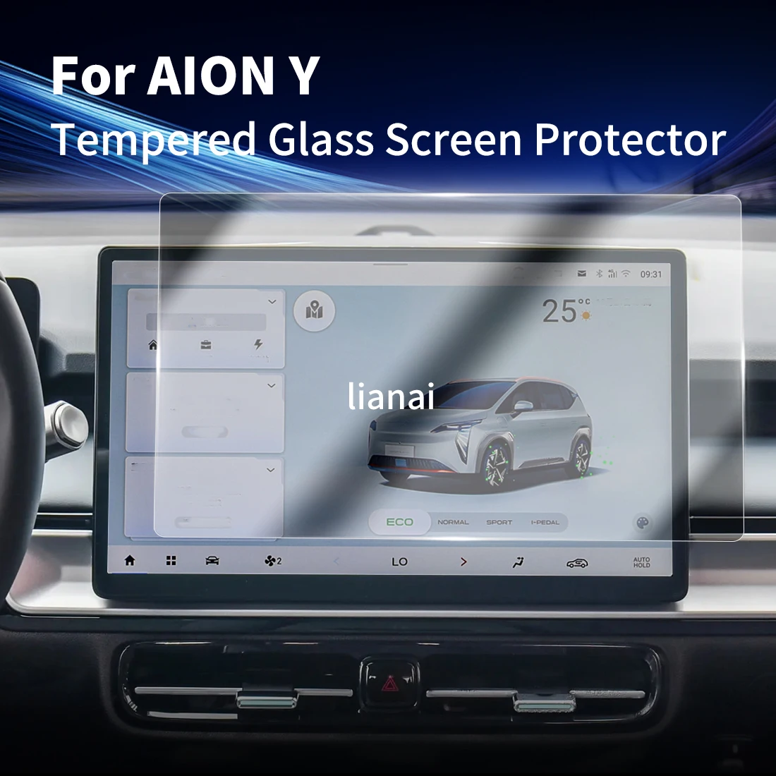 

Carplay Screen Protector Tempered Glass Protective Film Navigator Auto Car Stickers Accessories For24 Guangqi Aian Y