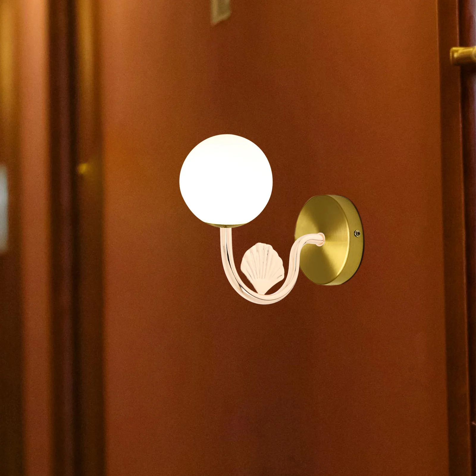 منحني الجذعية مصباح معدني الجذعية استبدال ل الجدار مصباح إصلاح أجزاء تركيبة إضاءة أسفل قضبان لتقوم بها بنفسك أضواء الجدار الأنابيب #3