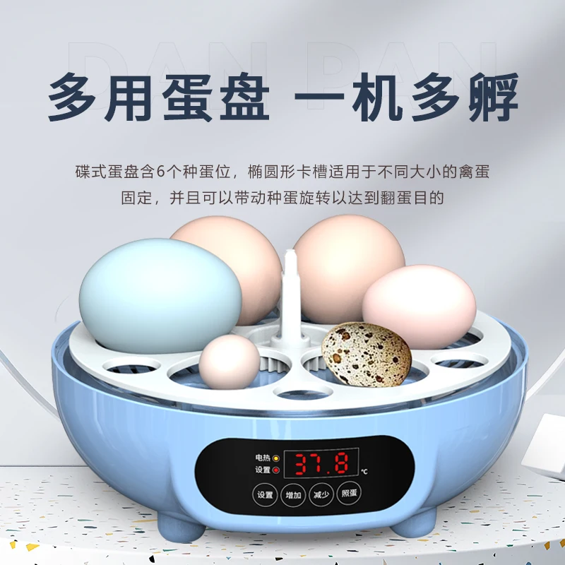 Mini Incubator Home Automatic Smart Egg  Small Chick  Quail