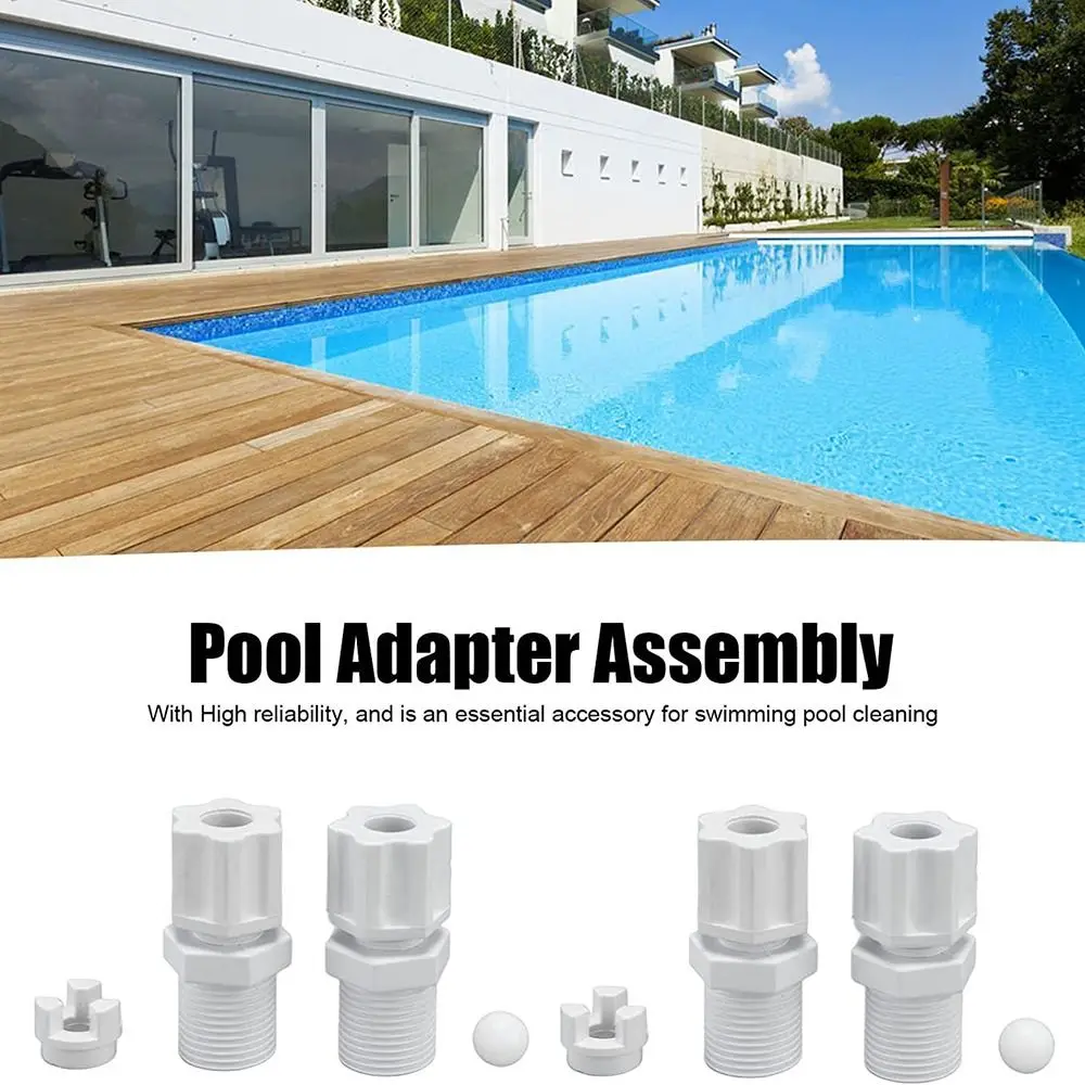 1/4 Inch Clorinator Check Valve Cleaning Assembly Chlorine Feeder Fitting Chemical Feeders for Hayward CLX220