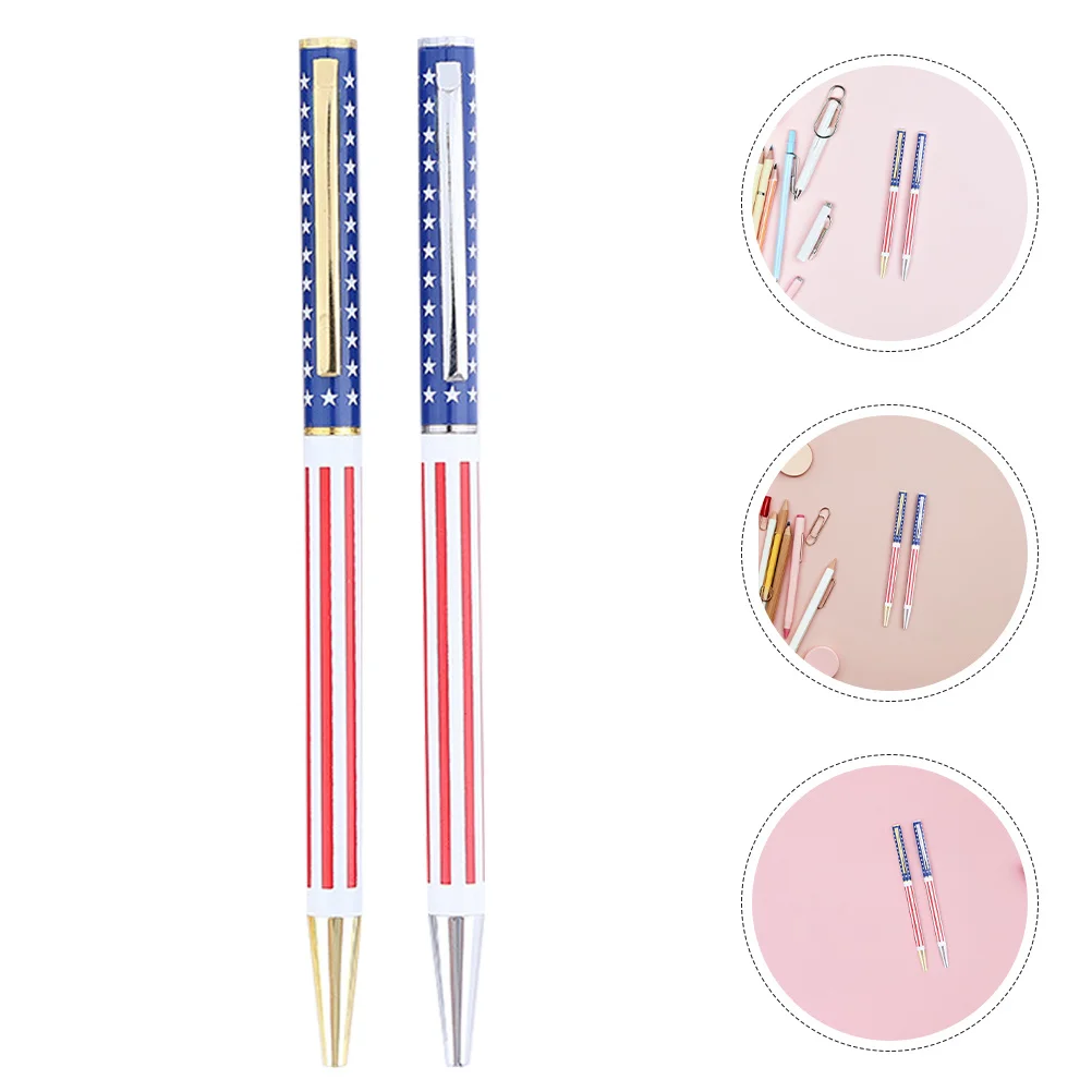 

6pcs Star Pattern Ballpoint Pen Smooth Writing Retractable Portable For School Office Travel Journal Notebook Use Teachers