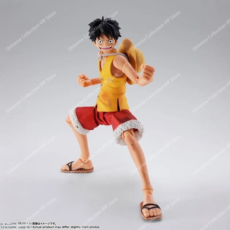 In Stock Bandai Spirits S.H.Figuarts One Piece Monkey D. Luffy Summit War Articulated Action Figure Collectible Display Model view 4