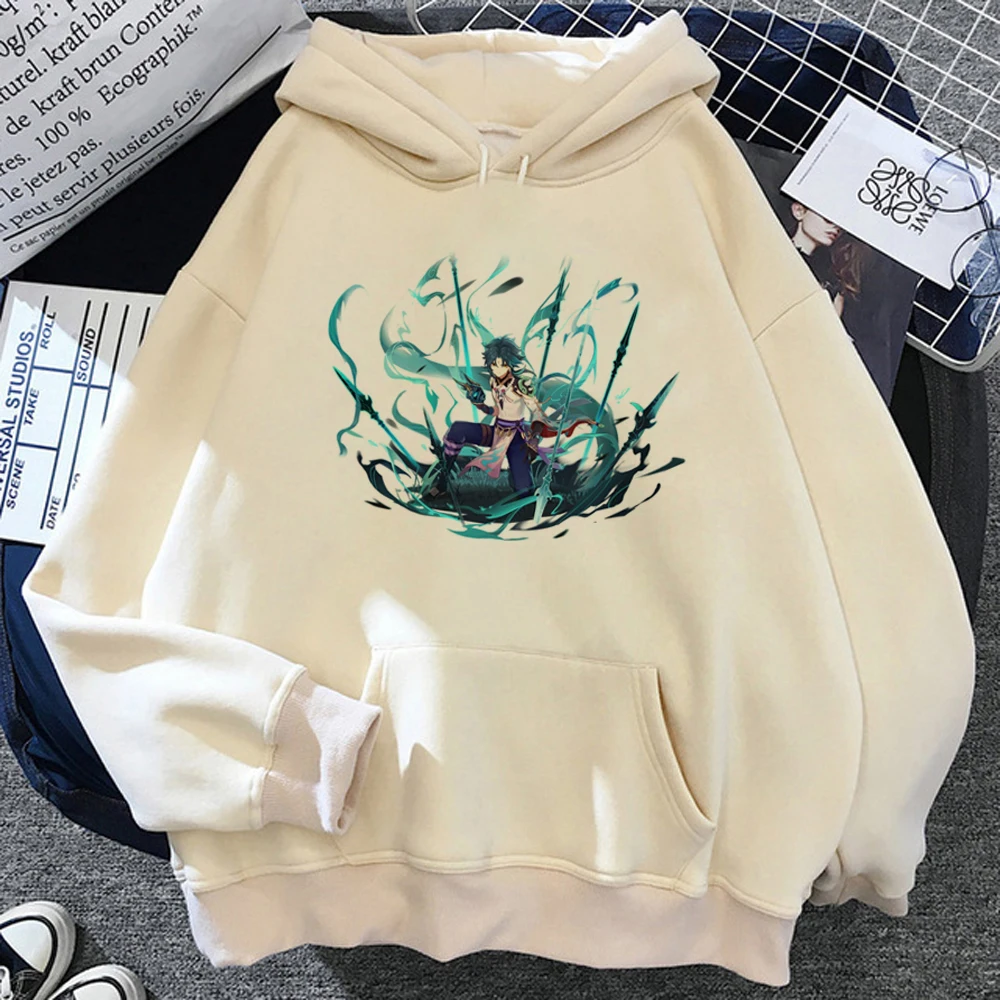 

Genshin Impact hoodies women anime anime y2k aesthetic sweater women Fleece clothes